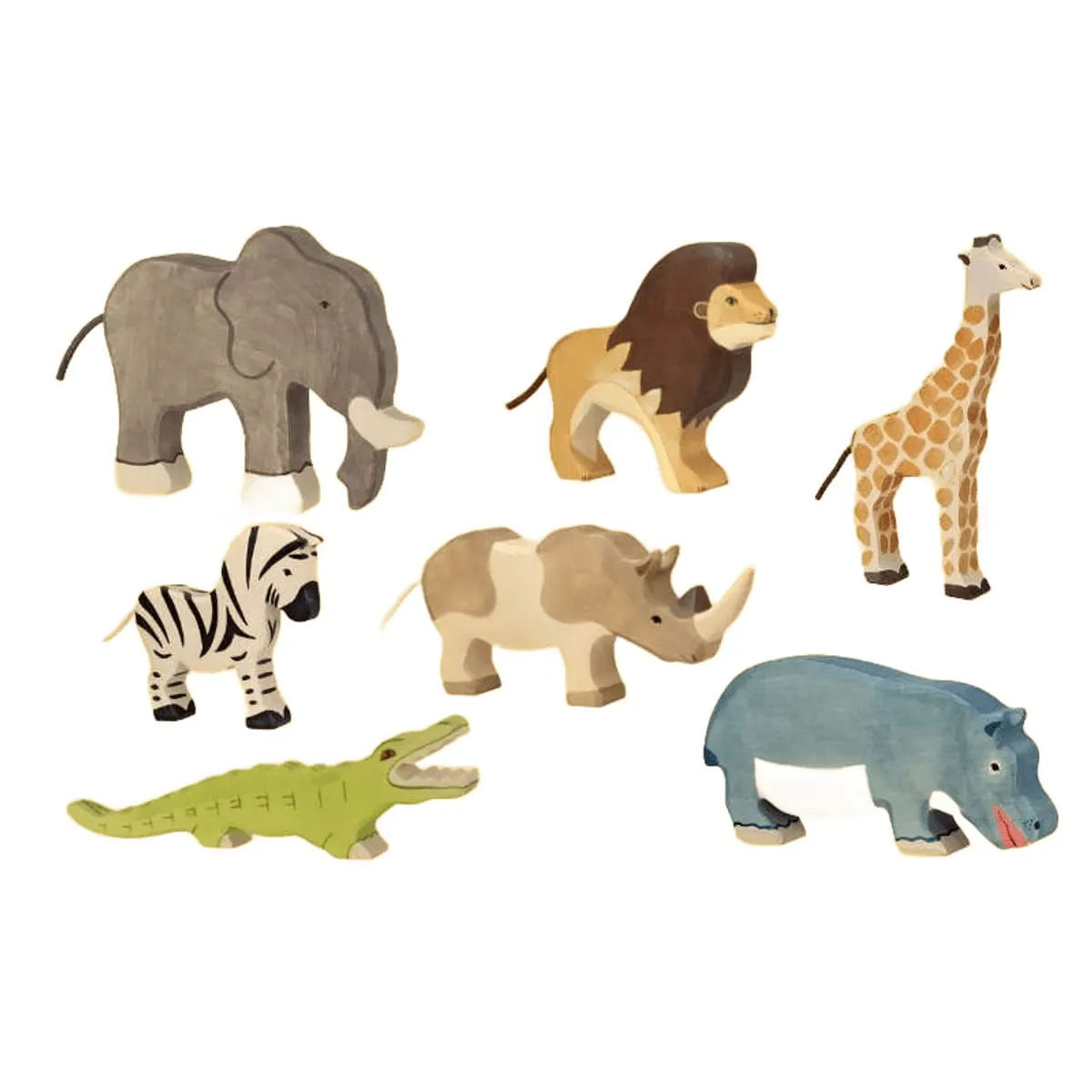 Holztiger Wooden Animal Figures (Set)