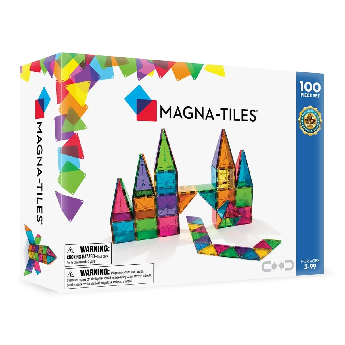 Magna-Tiles Classic 100-Piece Set